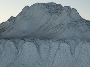 Stylized Terrain Modello 3D
