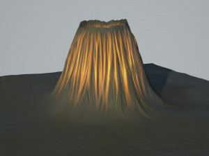 Volcano Modelo 3D