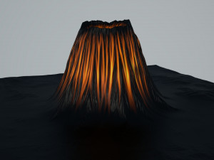 Volcano Modelo 3D
