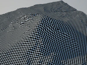 Montanha Coberta de Neve Modelo 3D