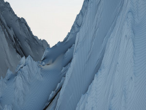 Snow Covered Mountain Modèle 3D