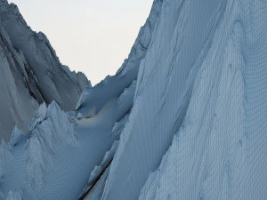 Karla Kaplı Dağ 3D Model