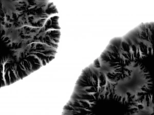 Karla Kaplı Dağ 3D Model