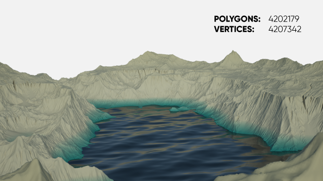 Rocky hills and valleys Modelo 3D .c4d .max .obj .3ds .fbx .stl .blend 