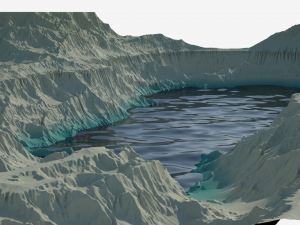 Rocky hills and valleys Modelo 3D