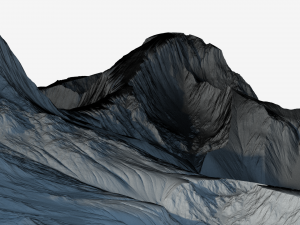 Highly detailed terrain Modèle 3D