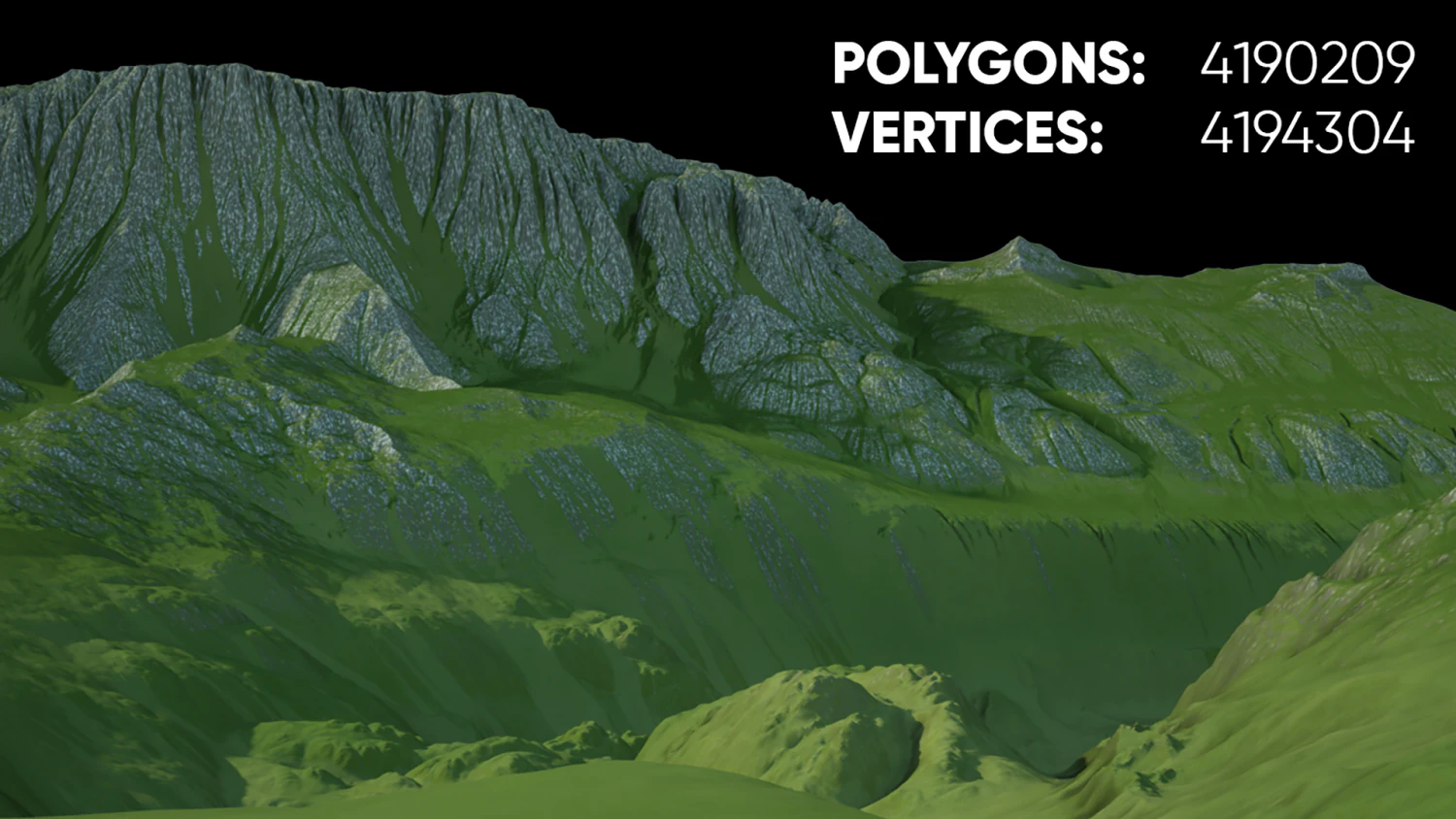 Landscape with Ravine 3D Model .c4d .max .obj .3ds .fbx .stl .blend 