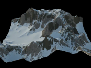 Montanha Nevada Modelo 3D