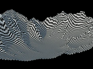 Montanha Nevada Modelo 3D