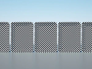 Grupo Modigliani de pinturas em linha Modelo 3D