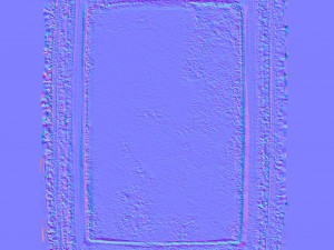 Modigliani group of paintings in row 3D Model