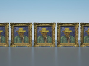 Vincent van Gogh - Portrait of a Peasant 3D 모델