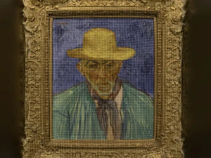 Vincent van Gogh - Retrato de um campon&ecirc;s Modelo 3D