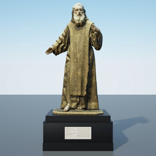 Saint Gines de la Jara Model 3D .c4d .max .obj .3ds .fbx .stl .blend 