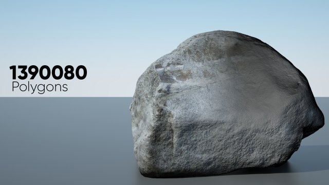 Rock - 05 3Dモデル .c4d .max .obj .3ds .fbx .stl .blend 