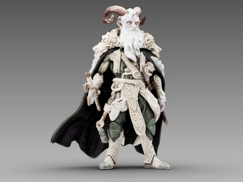 The Ram Sage 3D Model