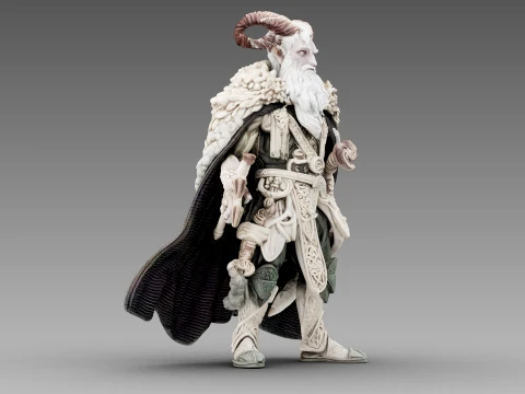 The Ram Sage 3D Model