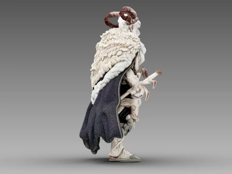The Ram Sage 3D Model