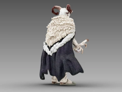 The Ram Sage 3D Model