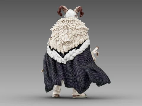 The Ram Sage 3D Model