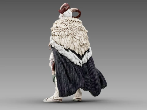 The Ram Sage 3D Model