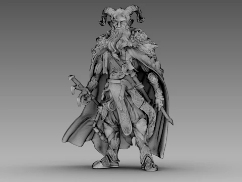 The Ram Sage 3D Model