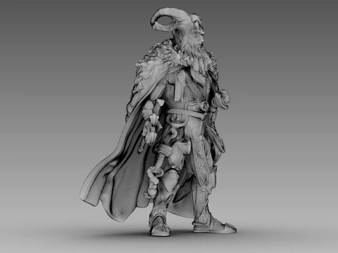 The Ram Sage 3D Model