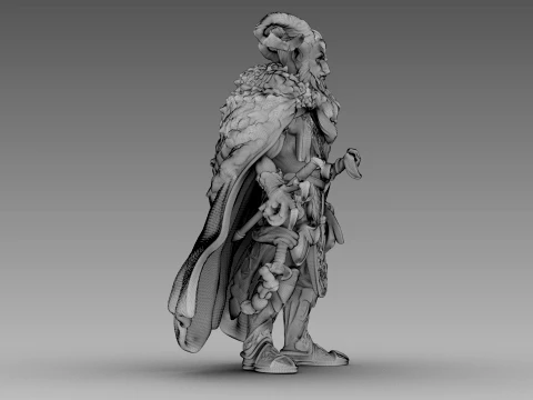 The Ram Sage 3D Model