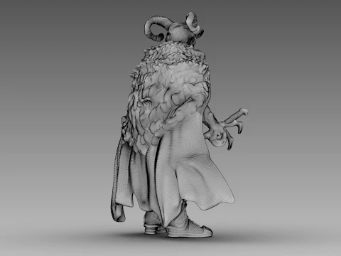 The Ram Sage 3D Model