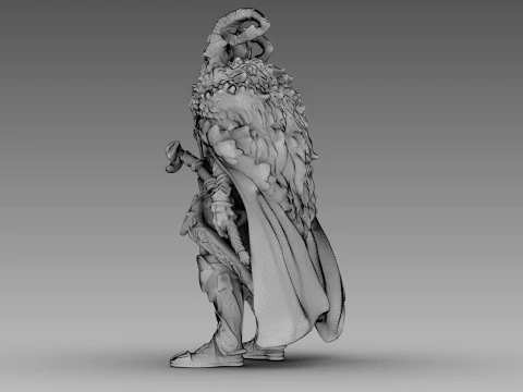 The Ram Sage 3D Model