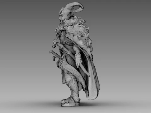 The Ram Sage 3D Model