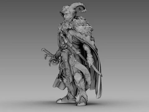 The Ram Sage 3D Model