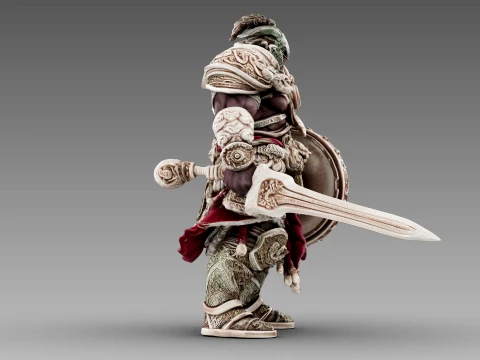 Stonebound Warlord 3D Model