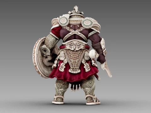 Stonebound Warlord 3D Model
