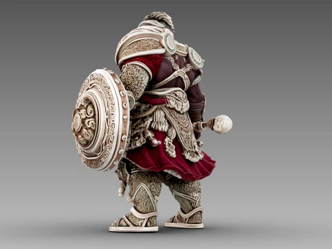 Stonebound Warlord 3D Model