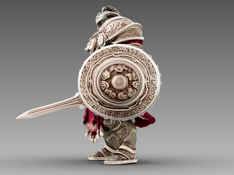 Stonebound Warlord 3D Model