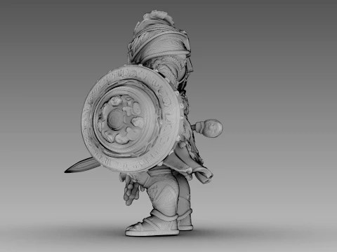Stonebound Warlord 3D Model