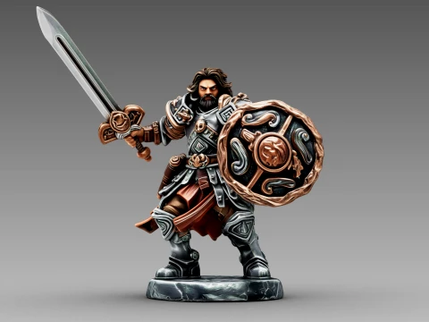 Iron Warden 3D Model