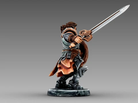 Iron Warden 3D Model