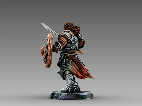 Iron Warden 3D Model