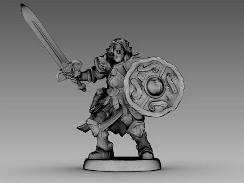 Iron Warden 3D Model
