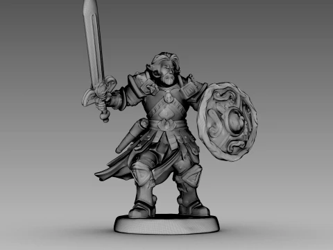 Iron Warden 3D Model
