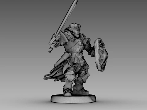 Iron Warden 3D Model