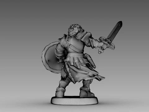 Iron Warden 3D Model