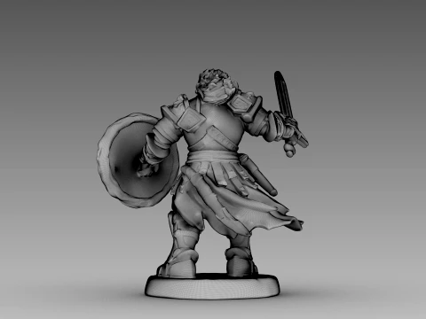 Iron Warden 3D Model