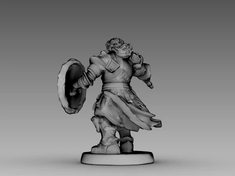 Iron Warden 3D Model