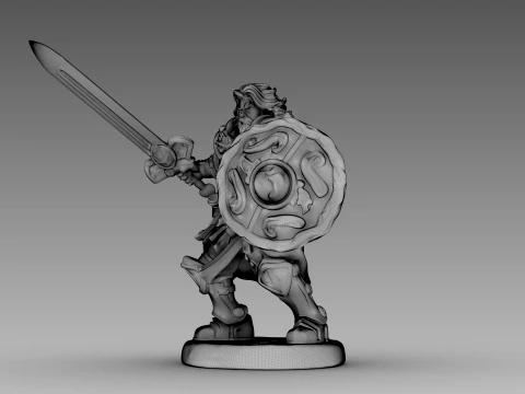 Iron Warden 3D Model