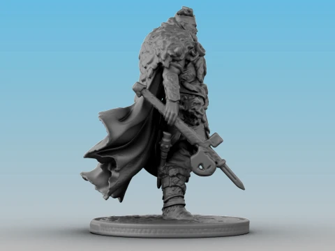 Ancient Stone Sentine 3D Model