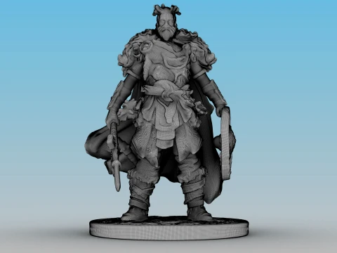 Ancient Stone Sentine 3D Model