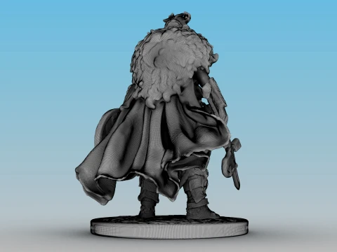 Ancient Stone Sentine 3D Model